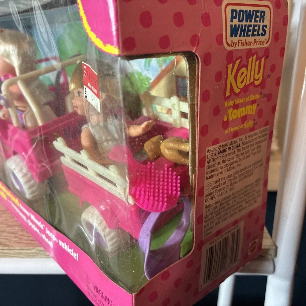 Mattel Kelly Baby Sister of Barbie & Tommy Li'l Friend of Kelly Power Wheels